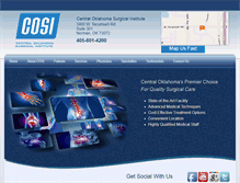 Tablet Screenshot of cosi-ok.com